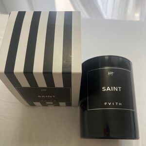 Fvith Saint Candle